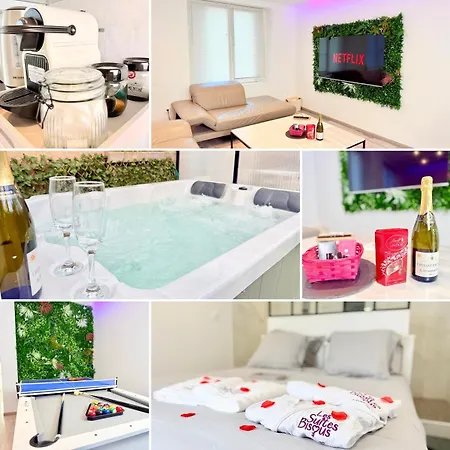 Loft Luxe - Jacuzzi - Sauna - Cinema *