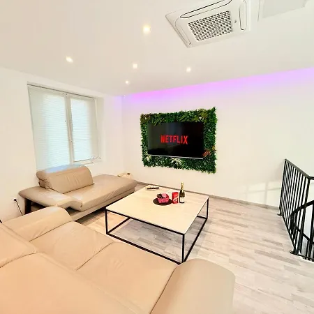 Апартаменты Loft Luxe - Jacuzzi - Sauna - Cinema Нанси