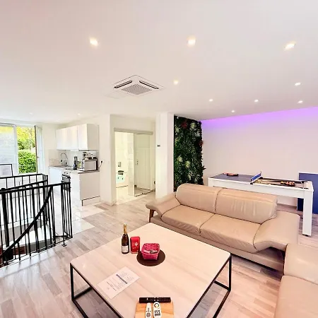 Apartamento Loft Luxe - Jacuzzi - Sauna - Cinéma