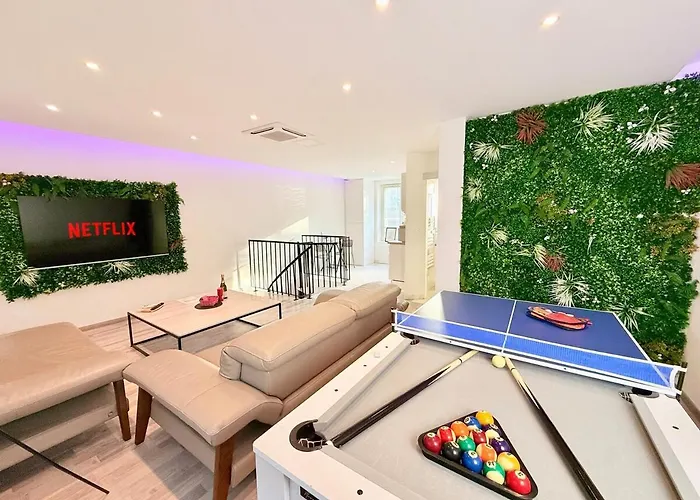 Apartamento Loft Luxe - Jacuzzi - Sauna - Cinéma