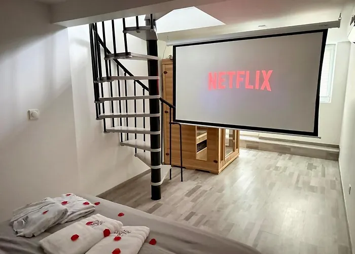 Apartamento Loft Luxe - Jacuzzi - Sauna - Cinéma Nancy